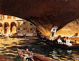 The Rialto Grand Canal by John Singer Sargent